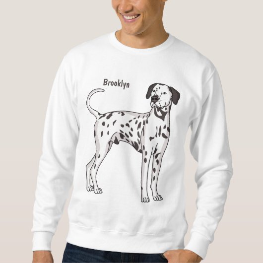 Dalmatiër stripfiguur trui (Voorkant)