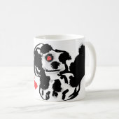 Dalmatiër stuurt liefde koffiemok (Voorkant rechts)