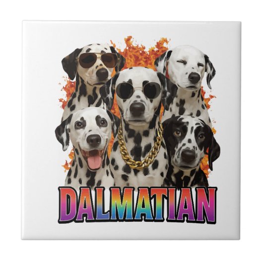 Dalmatiër Tegeltje (Voorkant)