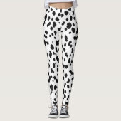 Dalmatiër Vlekkenprint Leggings (Voorkant)