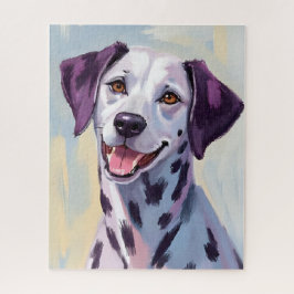 Dalmatiër watercolor schilderij legpuzzel