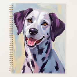 Dalmatiër watercolor schilderij planner