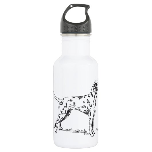 Dalmatiër Waterfles (Voorkant)