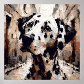 Dalmatiërhond Kunstposter Poster (Voorkant)