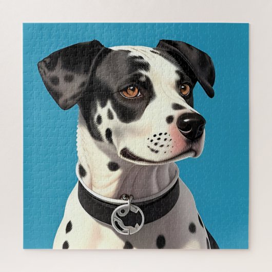 Dalmatiërhond Portret Legpuzzel (Verticaal)