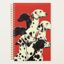 Dalmatiërs in formatie Afdrukken | Bold Dog Art