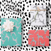 Dalmatiërs multidirectioneel inpakpapier vel