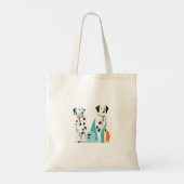 Dalmatiërs Tote Bag (Achterkant)