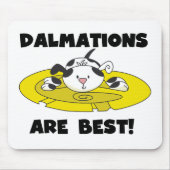 Dalmaties zijn de beste mousepad muismat (Voorkant)