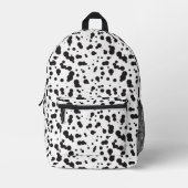 Dalmatine Stippen Patroon Bedrukte Rugzak (Voorkant)