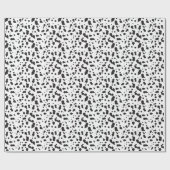 Dalmatine Stippen Patroon Cadeaupapier (Vlak)