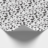 Dalmatine Stippen Patroon Cadeaupapier (Hoek)