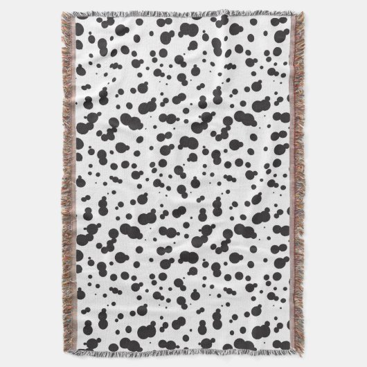 Dalmatine Stippen Patroon Deken (Voorkant Verticaal)