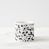 Dalmatine Stippen Patroon Espresso Kop (Voorkant)