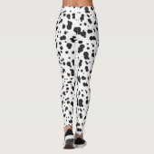 Dalmatine Stippen Patroon Leggings (Achterkant)