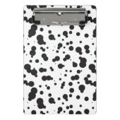 Dalmatine Stippen Patroon Mini Klembord (Voorkant)