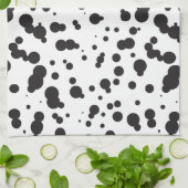 Dalmatine Stippen Patroon Theedoek (Gevouwen)