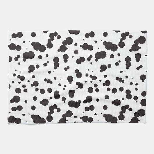 Dalmatine Stippen Patroon Theedoek (Horizontaal)