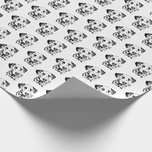 Dalmatiner Cadeaupapier (Hoek)