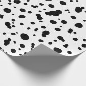 Dalmatiner Flecken Druck Cadeaupapier (Hoek)