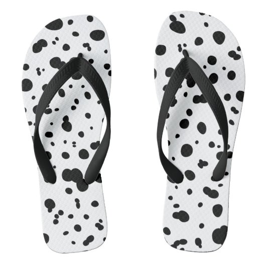 Dalmatiner Flecken Druck Teenslippers (Voetbed)