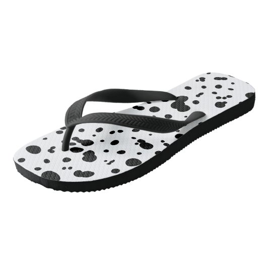Dalmatiner Flecken Druck Teenslippers (Schuin)