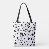 Dalmatiner Flecken Druck Tote Bag (Achterkant)