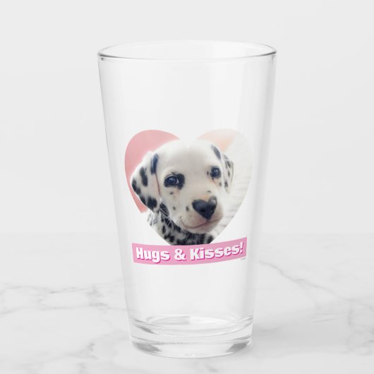Dalmatiner Hart Neus Glas (Voorkant)