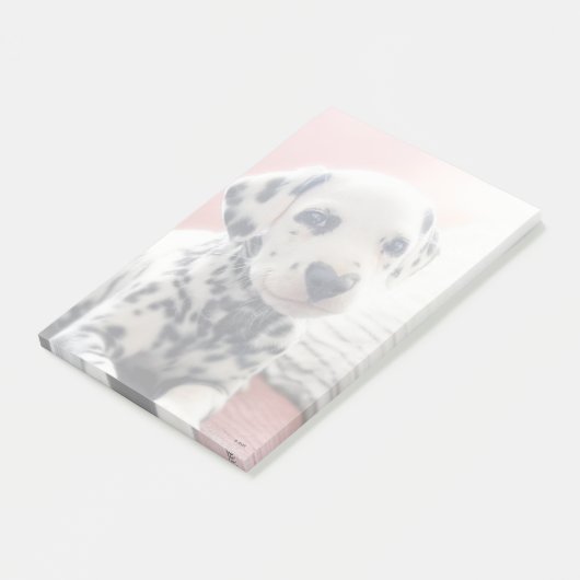 Dalmatiner Hart Neus Post-it® Notes (Schuin)