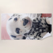 Dalmatiner Hart Neus Strandlaken (Voorkant)