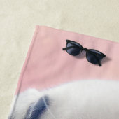 Dalmatiner Hart Neus Strandlaken (In situ)