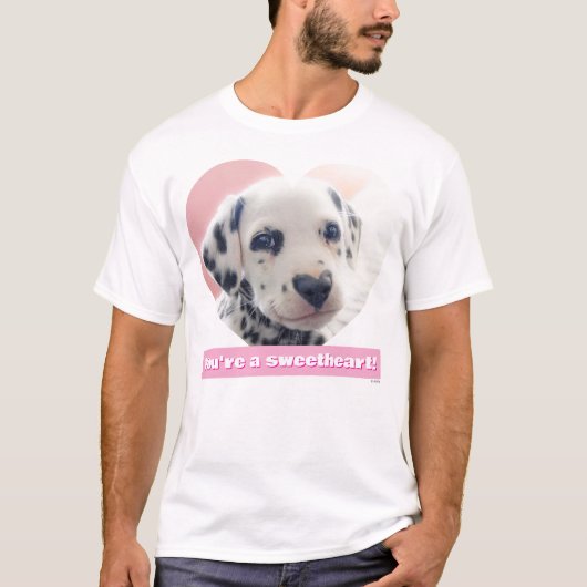 Dalmatiner Hart Neus T-shirt (Voorkant)