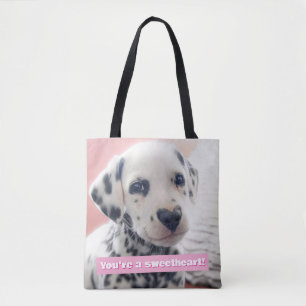 Dalmatiner Hart Neus Tote Bag