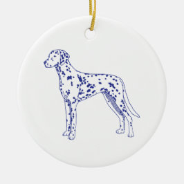 Dalmatiner Keramisch Ornament