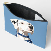 Dalmatiner met blauwe halsband etui (Open)