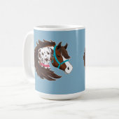 Dalmatiner & Paarden Buddy's Koffiemok (Voorkant links)