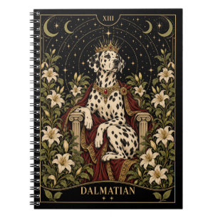 Dalmatiner, Starlit Tarot Kunst Notitieboek