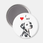 dalmation1, VBRSMCA27ZNVGCAQG0F1BCAMZLQ8CCA0X9H... Magneet (Voorkant / Achterkant)