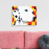 Dalmation Canvas Afdruk (Insitu (Woonkamer))