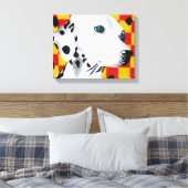 Dalmation Canvas Afdruk (Insitu (Slaapkamer))