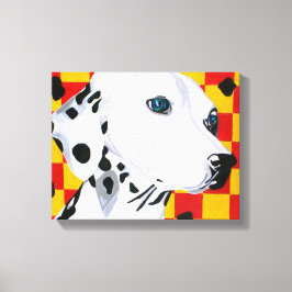 Dalmation Canvas Afdruk