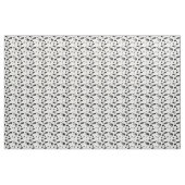 Dalmation Dog Black and White Spot Pattern Stof (Yard (91,4 cm))