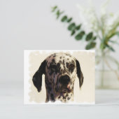 Dalmation Dog Briefkaart (Staand voorkant)
