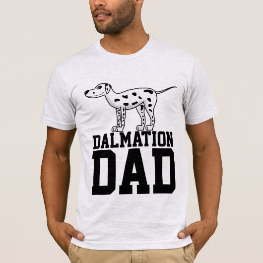 DALMATION DOG DAD T-Shirts (Voorkant)