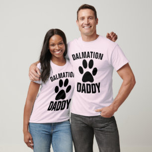 DALMATION DOG DADDY T-shirts