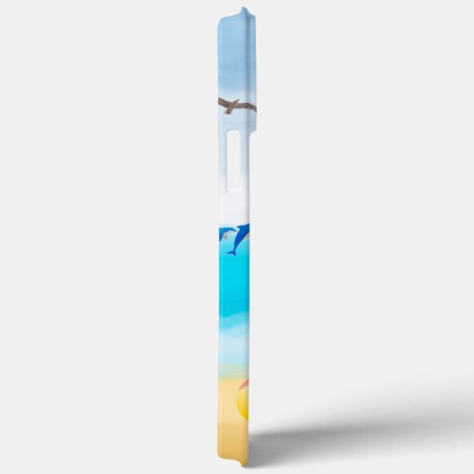 Dalmation Dog op Beach Case-Mate iPhone Case (Achterkant / Rechts)