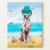Dalmation Dog op Beach Planner (Achterkant)