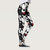 DALMATION DOG YOGA PANTS LEGGINGS (Rechts)