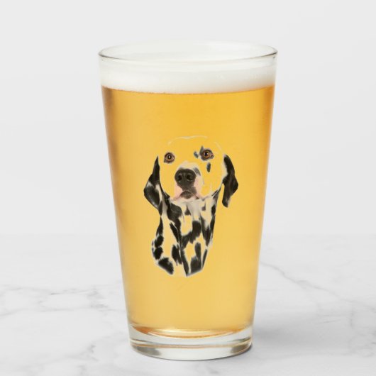 Dalmation Glas (Voorkant gevuld)