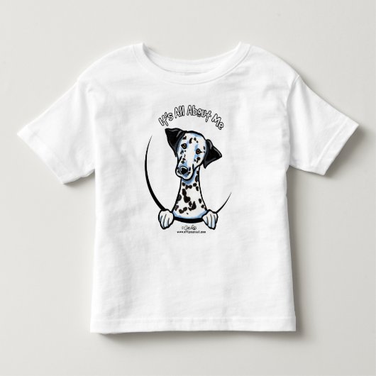 Dalmation heeft alles over mij. kinder shirts (Voorkant)